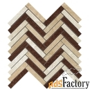 мозаика atlas concorde force blend herringbone mosaic 29,8x29,3 600110