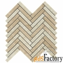 плитка atlas concorde force light herringbone mosaic 29,8x29,3/форс ла