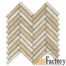 мозаика atlas concorde russia force light herringbone mosaic 29,3x29,8