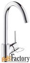 смеситель для кухни (мойки) hansgrohe talis s 14870000 однорычажный