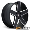 колесный диск harp y-15 9x22/5x112 d71.6 et32 satin black precision mi