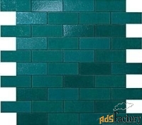 atlas concorde ewall petroleum green minibrick керамическая плитка (30