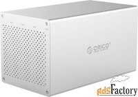 контейнер для hdd orico, ws400ru3, серебристый