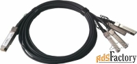 соединитель opticin qsfp-sfp-da-3m qsfp+ - 4 x sfp+, 30awg, 3m