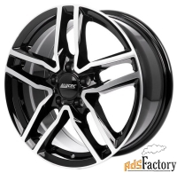 колесный диск alutec ikenu 8x19/5x112 d66.5 et43 diamond black front p