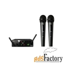 готовый комплект радиосистемы akg wms40 mini2 vocal set us25ac