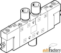 распределитель с электроуправлением festo cpe10-m1bh-5/3bs-m5-b