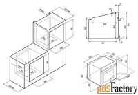 электрический духовой шкаф krona sorrento 60 ix