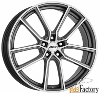 колесный диск aez raise 8x20/5x114.3 d71.6 et45 gunmetal polished