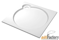 поддон для душа cezares tray a 90 квадратный tray-s-a-90-56-w