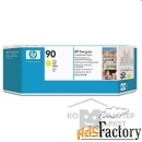 hp c5057a печатающая головка + чистящая головка 90, yellow