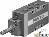 распределитель с электроуправлением festo mfh-5-1/4-s-b-ex