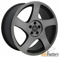 колесный диск vissol v-006 8.5x18/5x100 d57.1 et45 black machined with