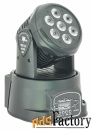 nightsun spb305b вращающаяся голова, wash, 7 led x 12w,dmx, авто, звук