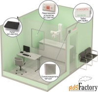 комплект светового, звукового и голосового вызова посетителя в кабинет