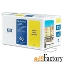 расходный материал hp hp 90 yellow printhead and printhead cleaner c50