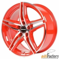 колесный диск borbet xrt 8x18/5x114.3 d72.5 et45 red front pol.