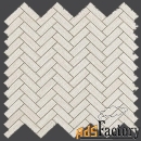 керамическая плитка atlas concorde (атлас конкорд) white herringbone w