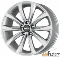 колесный диск mak wolf 7x19/5x114.3 d66.1 et40 silver