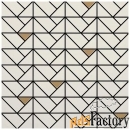 мозаика marazzi eclettica anthracite cream bronze 40x40 (m3j8), м²