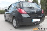 фаркоп aragon для nissan tiida 2008-2014 (хетчбек)