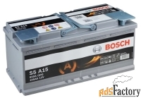 аккумулятор bosch s5 a15 agm (0 092 s5a 150)