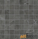 декор asla marvel grey mosaico matt 30*30 atlas concorde italy