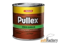 adler пропитывающая лазурь pullex 3in1-lasur на основе растворителя (ц