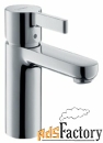 смеситель для раковины (умывальника) hansgrohe metris s 31068000 однор