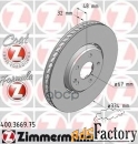 диск тормозной mercedes formula z rechts coat z zimmermann арт. 400.36