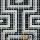 мозаика onix mosaico deco patterns inca black 62.2x62.2