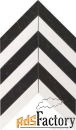 atlas concorde marvel chevron warm wall керамическая плитка (30,5 x 25