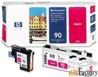 печатающая головка hp 90 magenta (c5056a)