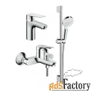 набор для ванны hansgrohe logis e setlogise70a (71177000+71415000+2653