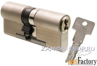 цилиндр evva 3ks ключ/ключ, никель, 41х56