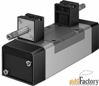 распределитель с электроуправлением festo mn1h-5/3e-d-1-s-c