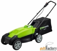 газонокосилка greenworks 2500067a g-max 40v 35 cm