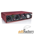 внешняя звуковая карта focusrite scarlett 2i4