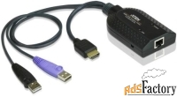 процессорный модуль aten ka7168-ax kvm hdmi usb, 50 метр., 1xutp cat5e