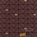 мозаика eclettica purple mosaico bronze 40x40 (m3j4)