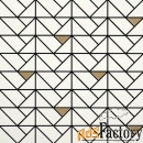 мозаика eclettica white bronze 40x40 (m3ja)