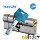 цилиндр mul-t-lock interactive l100 (35x65) кл.кл