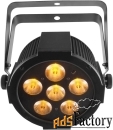 светодиодный прожектор chauvet-dj slim par q6 usb