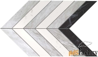 мозаика atlas concorde marvel stone chevron mix wall 30.5x25