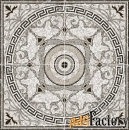 напольное панно geotiles calacatta roseton hedes plaza 120х120