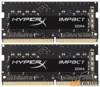 оперативная память 16 гб 2 шт. hyperx impact hx432s20ibk2/32