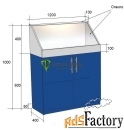 витрина для демонстрации сиз (1000х1200х400 мм)