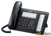 voip-телефон panasonic kx-nt556 черный