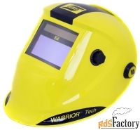 маска esab warrior tech for air желтая