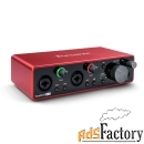 аудиоинтерфейсы для домашней студии focusrite scarlett 2i2 3rd gen